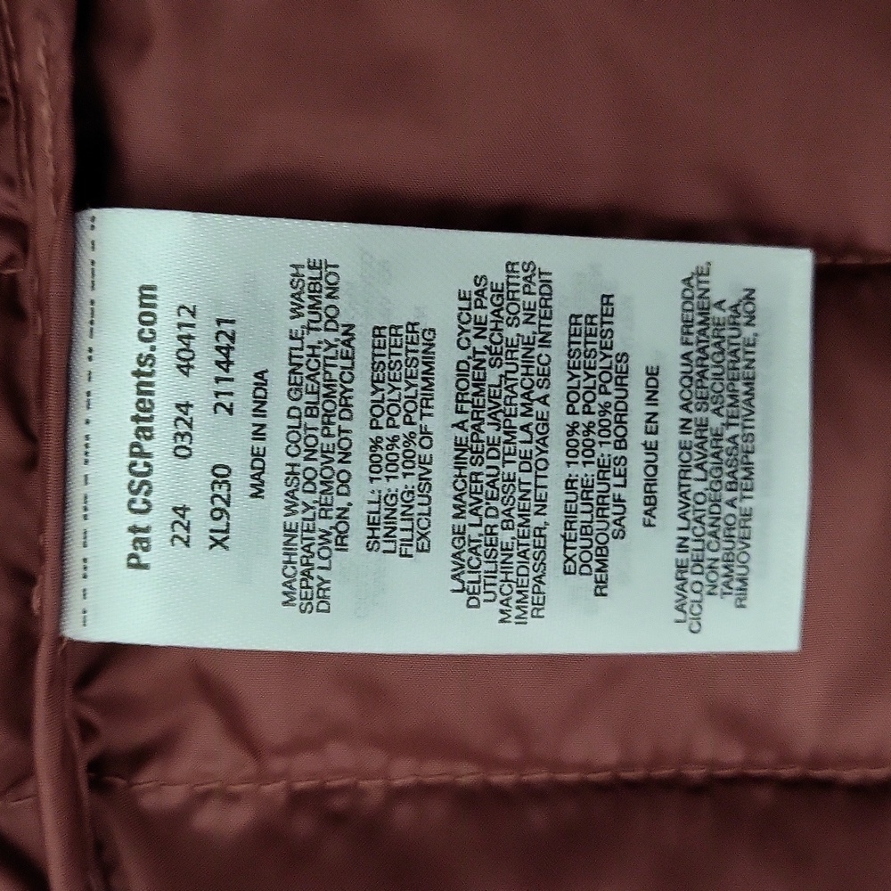 Columbia Womens XS Chestnut Clearing Jacket Regular Fit Omni-Shield Puffer NEW - Picture 6 of 13
